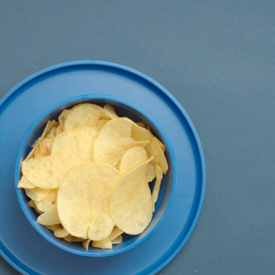 Salty Lemon Potato Chips