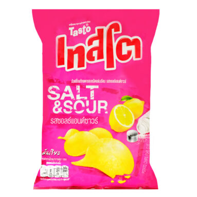 Salty Lemon Potato Chips Package