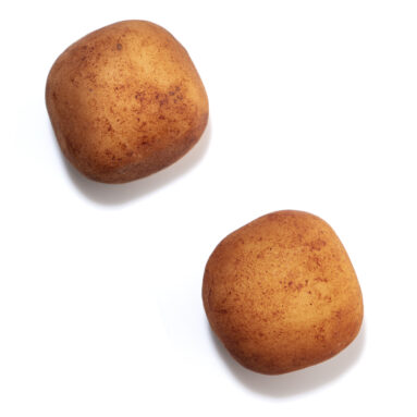 Cocoa Dusted Marzipan Balls Pieces