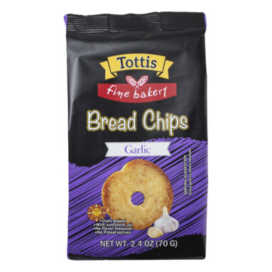 Roasted Garlic Bread Chips image