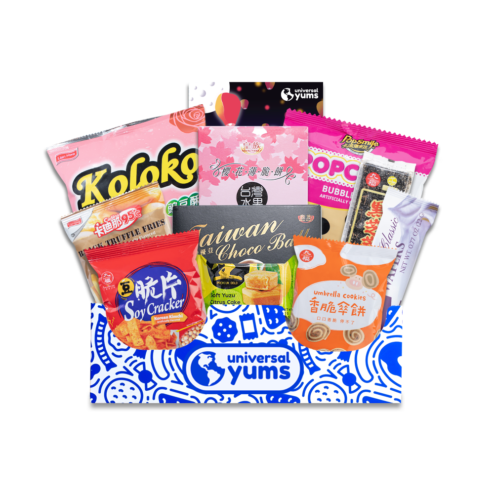 Taiwanese Snacks - August 2021 Universal Yums International Snack Subscription Box