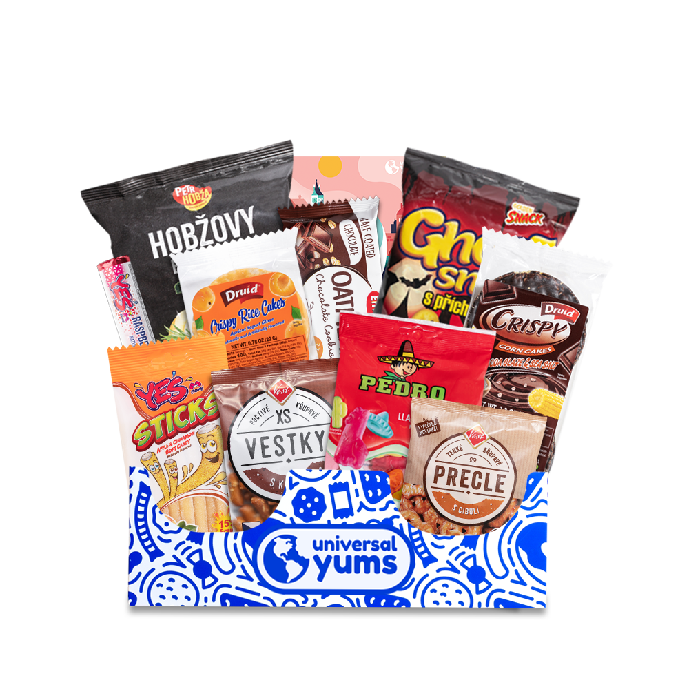 Czech Snacks - Universal Yums International Snack Box - September 2021