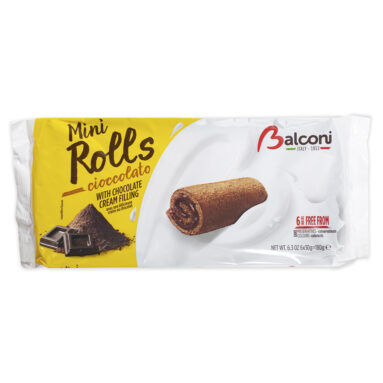 Balconi Chocolate Crème Roll Cake Package