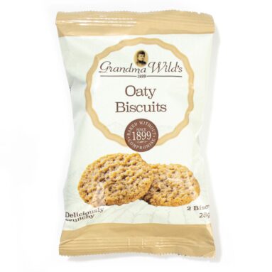Grandma Wild's Oaty Biscuits Package