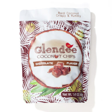 Glendee Coconut Chips Chocolate Flavor image