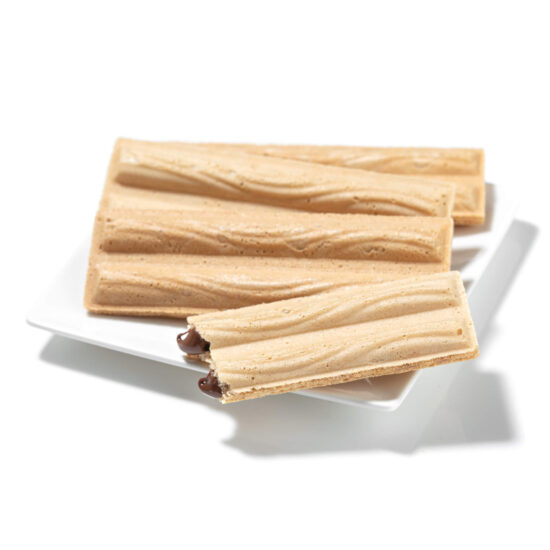 Choco Hazelnut Wafer Cookies