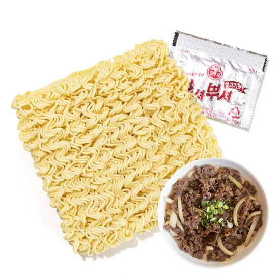 Bulgogi Flavored Noodle Snack Pieces