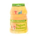 Melon & Peach Flavored Yogurt Gummies Package