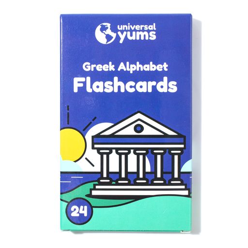Greek Alphabet Flashcards Package