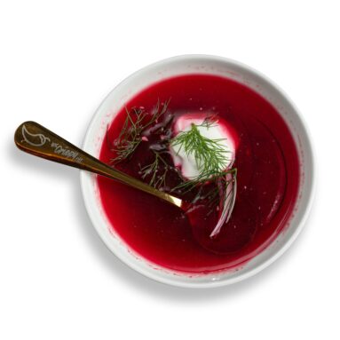 Red Borsch Soup Pieces
