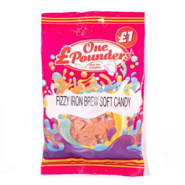 One Pounder Fizzy Iron Brew Soft Candy Package