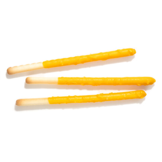 Ticky Biscuit Stick with Yogurt Orange Flake Pieces