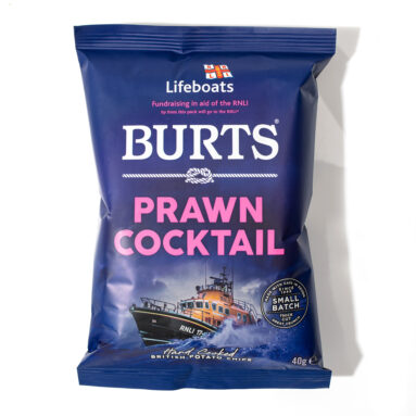 Burts Prawn Cocktail Chips Package
