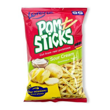 Lorenz Sour Cream Pomsticks Package
