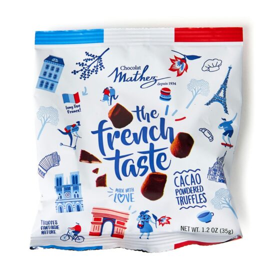 Mathez Cocoa Powdered Truffles Package