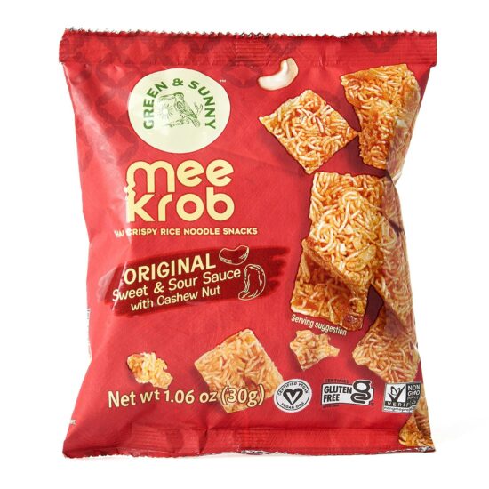 Green & Sunny Mee Krob Rice Snack Package