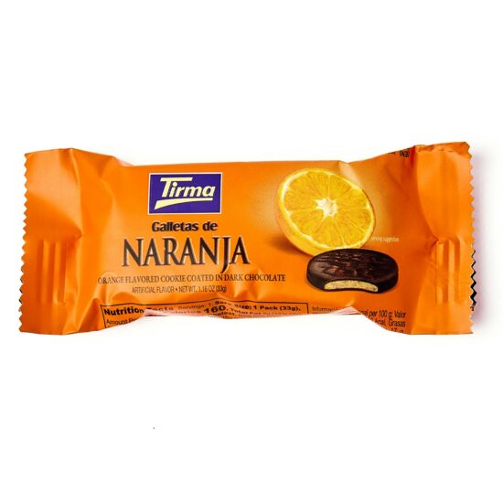 Tirma Galletas de Naranja Package