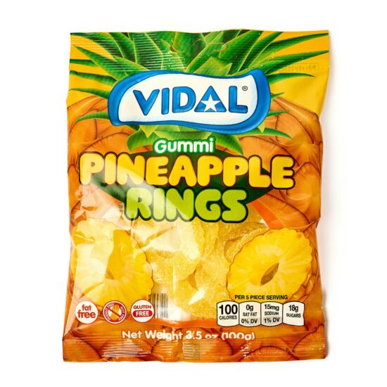 Vidal Pineapple Rings Package