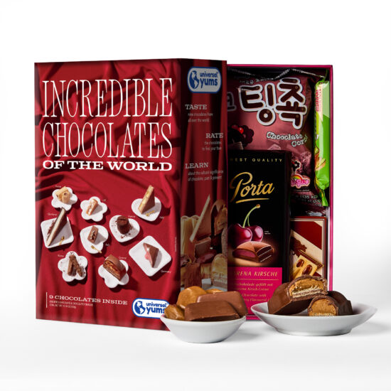 Incredible Chocolates of the World Pieces