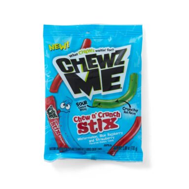 Chewz Me Chew n’ Crunch Stix Package