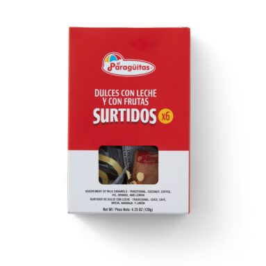 El Paraguitas Surtidos de Dulces Con Leche Package