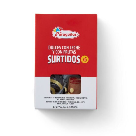 El Paraguitas Surtidos de Dulces Con Leche Package