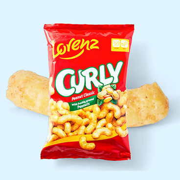 Peanut-Flavored Corn Snacks image