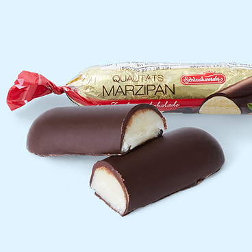 Dark Chocolate Coated Marzipan image