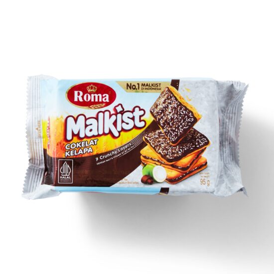 Roma Malkist Cokelat Kelapa Package