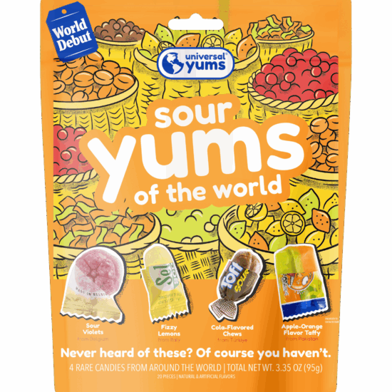 Sour Yums of the World Package