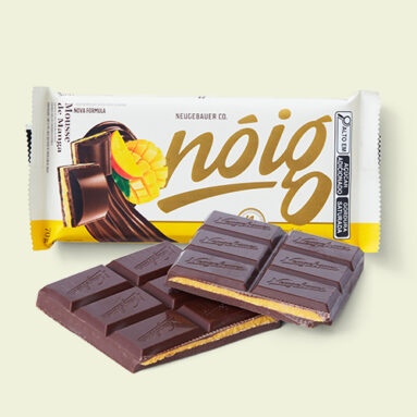 Milk Chocolate Bar With Mango Filling image