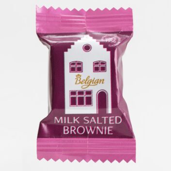 The Belgian Milk Salted Brownie Package