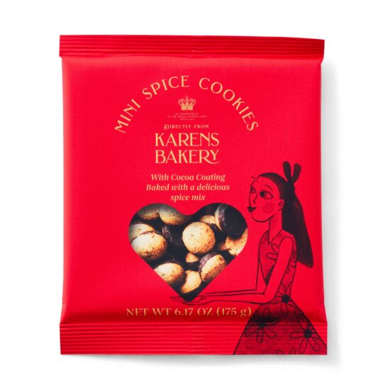 Karens Bakery Mini Spice Cookies Package