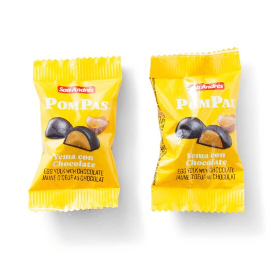 San Andres Pompas Yema con Chocolate Package