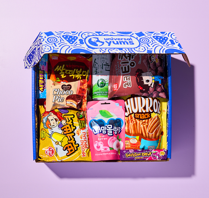 South Korea snack box