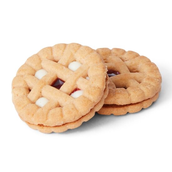 Piraque Recheado Supreme Sabor Cheesecake Com Geleia de Frutas Vermelhas Pieces