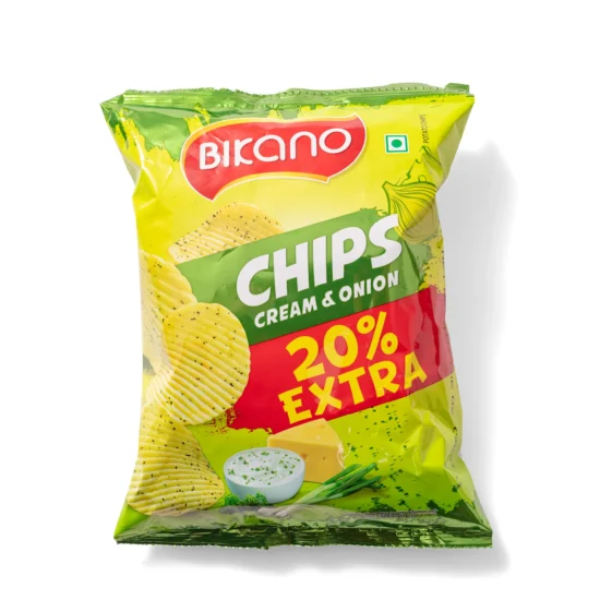Cream & Onion Chips image