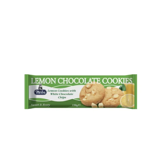 Lemon & White Chocolate Cookies Package