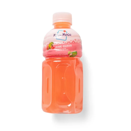 Pink Guava Nata De Coco Drink image