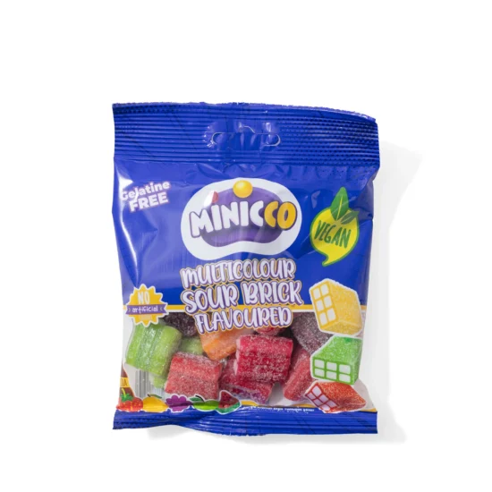 Multicolor Sour Bricks Package