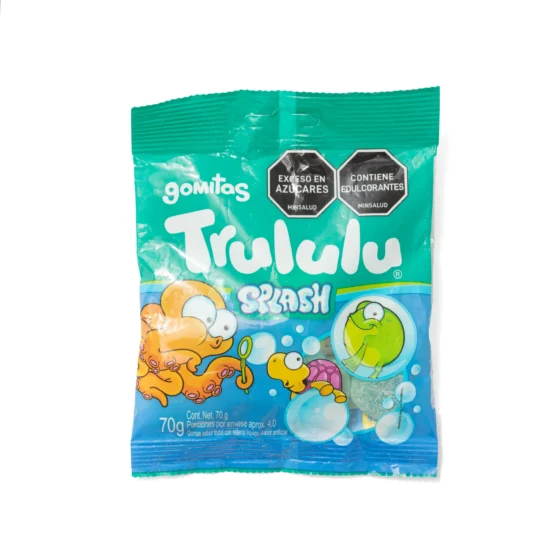 Splash Fruit-Filled Gummies Package