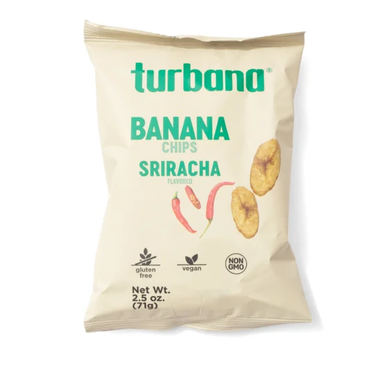 Sriracha Banana Chips Package