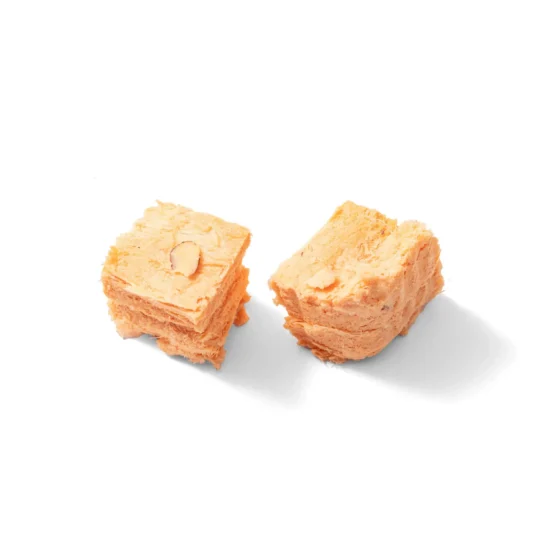 Orange Soan Papdi Pieces
