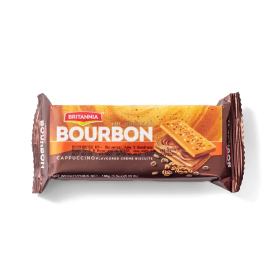 Bourbon Cappuccino Creme Biscuits Package