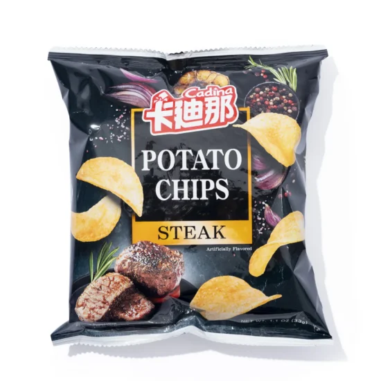Steak Potato Chips Package