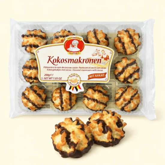 Coconut & Cocoa Macaroons Package