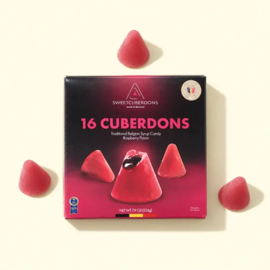 Raspberry-Flavored Cone Candy Package