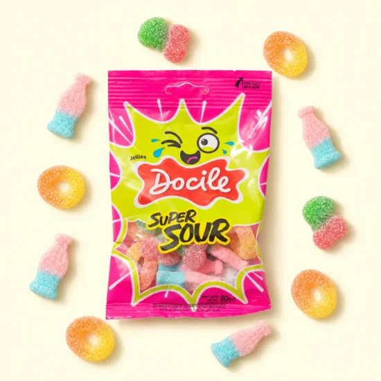 Super-Sour Gummies Package