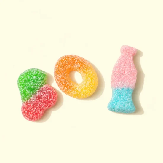 Super-Sour Gummies Pieces