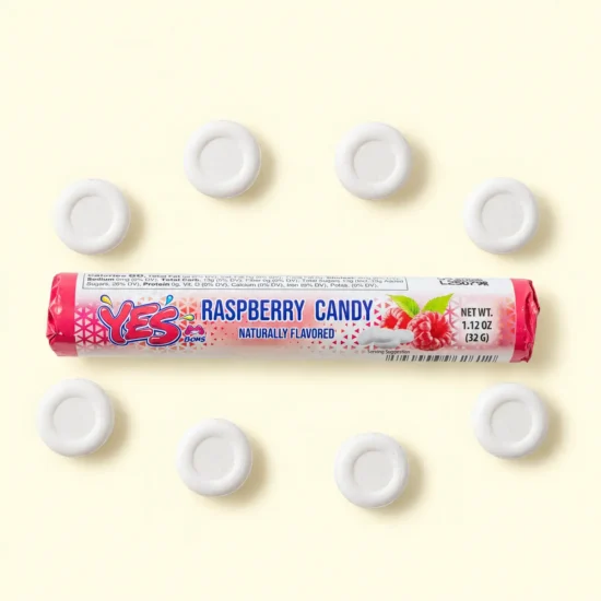 Raspberry Hard Candies Package